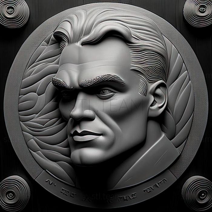 3D model Cody Jarrett Delirium Tremens James Cagney (STL)